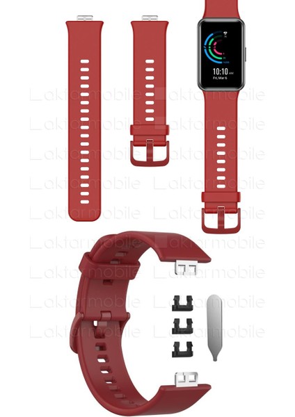 Huawei Watch Fit Silikon Kordon Premium Spor Kayış - Tam Uyumlu fırsatları