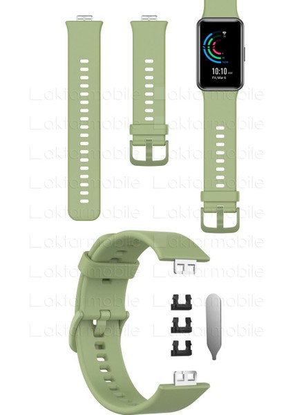 Huawei Watch Fit Silikon Kordon Premium Spor Kayış - Tam Uyumlu fırsatları