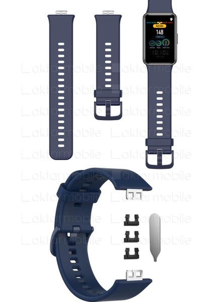 Huawei Watch Fit Silikon Kordon Premium Spor Kayış - Tam Uyumlu fırsatları