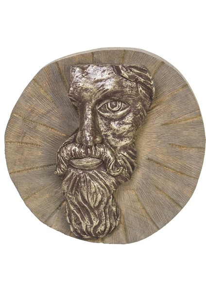 Dekoratif Mask Duvar Dekoru (Sağ Surat) 24X10 cm