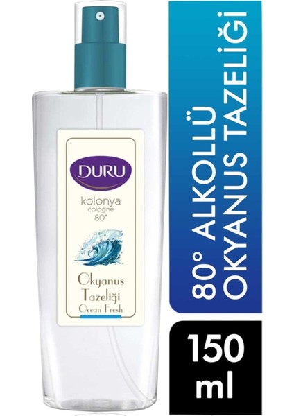 Kolonya Sprey 150 ml Okyanus Tazeliği
