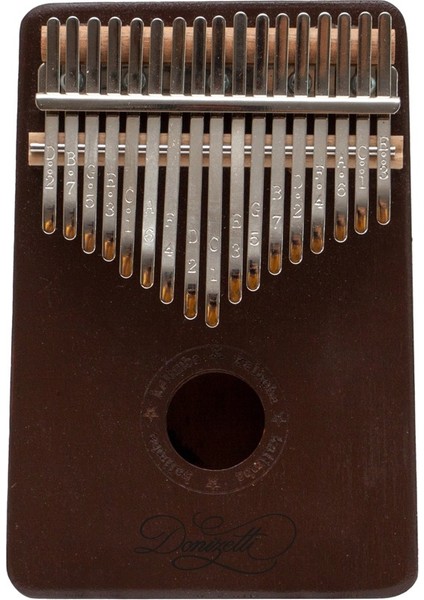 Kalimba Full Set -Hediye Paketi - Stand- Sarkı Notaları