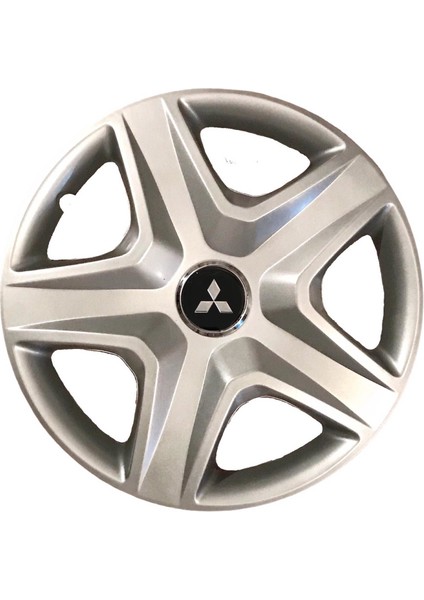 Mi̇tsubi̇shi̇ Lancer Evolution 16'' Inç Gri̇ 4lü Set Jant Kapağı Çelik Jant Görünümlü