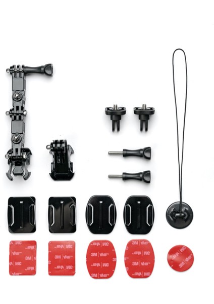 Insta INSTA360 Helmet Mount Bundle (Kask Montaj Paketi)