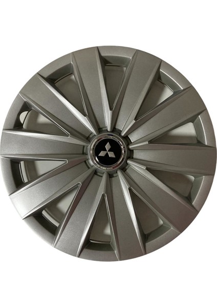 mitsubishi Eclipse 16'' Inç Gri 4lü Set Jant Kapağı Çelik Jant Görünümlü