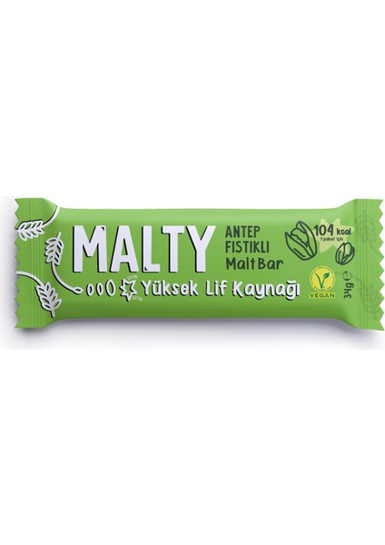 Antep Fıstıklı Malt Bar 34 gr - 12 adet
