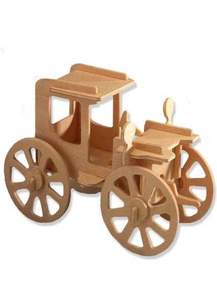 Ahşap At Arabası Maketi