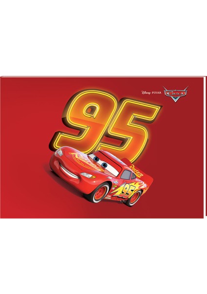 Cars Resim Defteri 25 x 35 cm