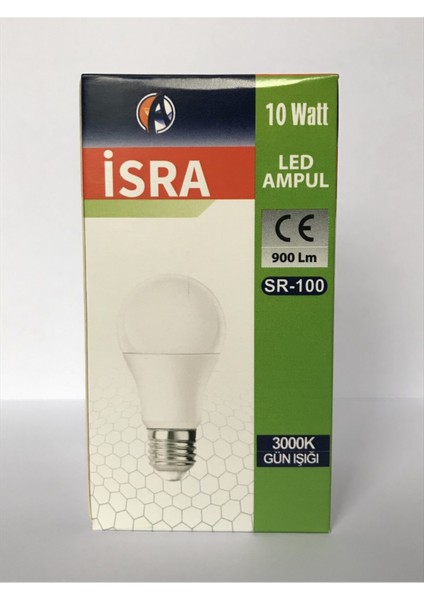 Isra 10W LED Beyaz Ampul