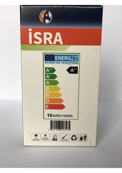 Isra 10W LED Beyaz Ampul