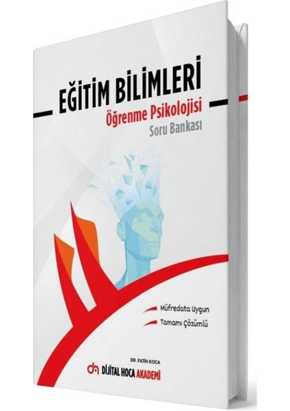 Dijital Hoca Akademi Kpss Eğitim Bilimleri Öğrenme Psikolojisi Soru Bankası 2021