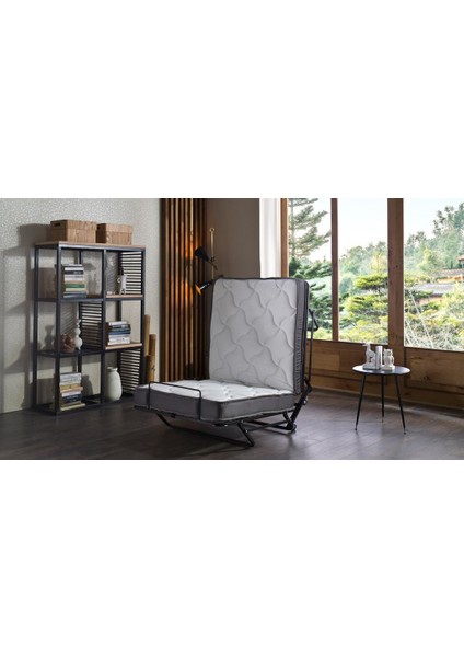 Bellona-Mondi Katlanır Somya Yatak Tek Kişilik 90X190 Taşınabilir