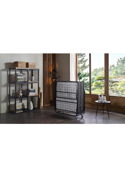 Bellona-Mondi Katlanır Somya Yatak Tek Kişilik 90X190 Taşınabilir