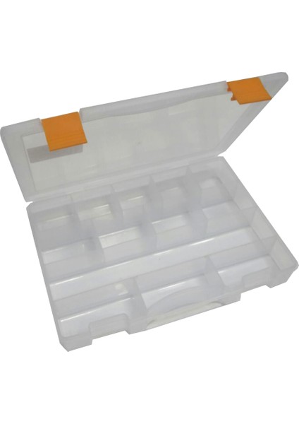 Çivi Boncuk Olta Kutusu Organizer 13 Gözlü Alet Çantası 078936