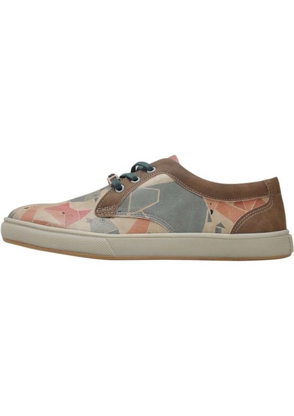 Kadın Vegan Deri Çok Renkli Sneakers - Origami Tasarım modelleri