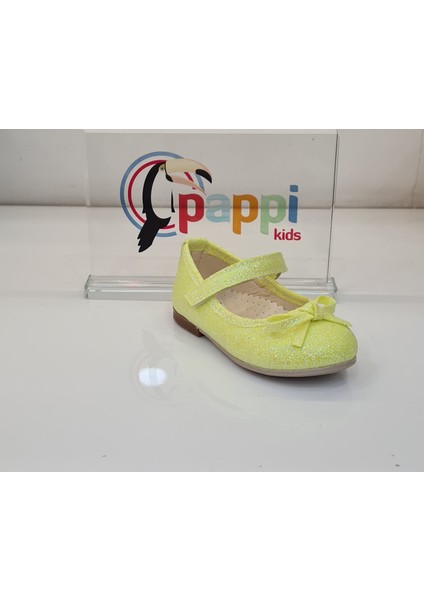 PAPPIKIDS039 Günlük Kız Çocuk Abiye Ayakkabı Babet