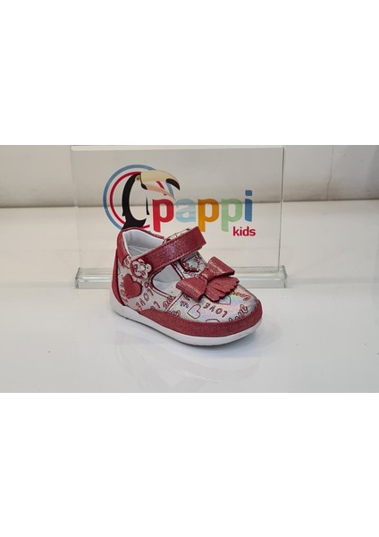 KIDS021 Günlük Kız Çocuk Ilk Adım Ayakkabı Sandalet