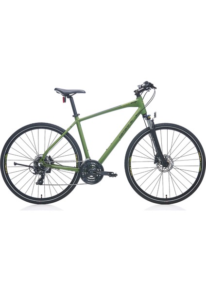 Sportive 223 28 Jant 560H 21V Hd Mat Haki Yesil Siyah Sarı