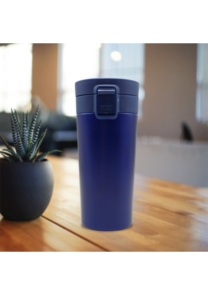Sızdırmaz Vakumlu Çift Katmanlı Travel Mug Paslanmaz Çelik Termos 380 ml Kupa,küçük,çay Termos 522