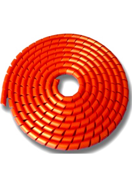 Kablo Sarıcı Koruyucu Spiral Kırmızı 10 mm X100 M fiyatları