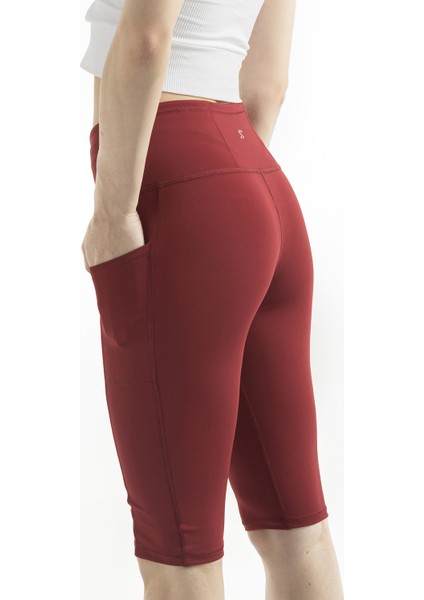 Spocket Cepli Yüksek Bel Toparlayıcı, Sıkılaştırıcı Yoga Dizüstü Tayt 10"