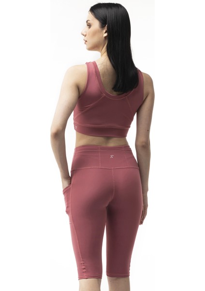Spocket Cepli Yüksek Bel Toparlayıcı, Sıkılaştırıcı Yoga Dizüstü Tayt 10" modelleri