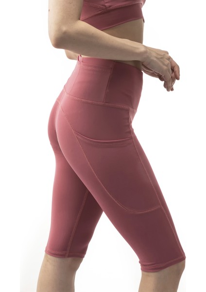 Snc Geniş Cepli Yüksek Bel Toparlayıcı, Sıkılaştırıcı Yoga Dizüstü Tayt 10"