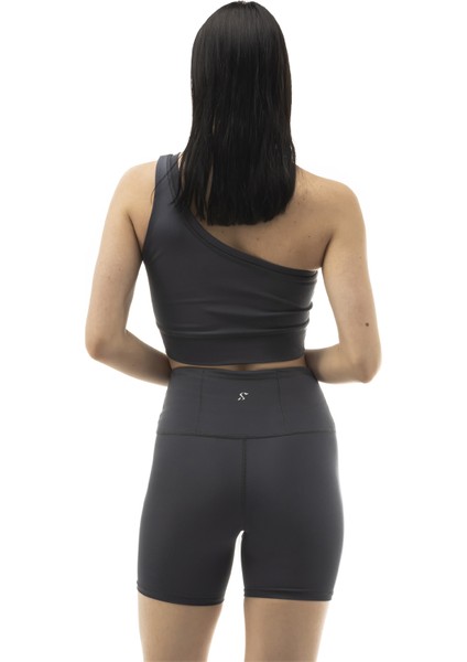 Straight Yüksek Bel Toparlayıcı, Sıkılaştırıcı Yoga Şort Tayt 6" modelleri