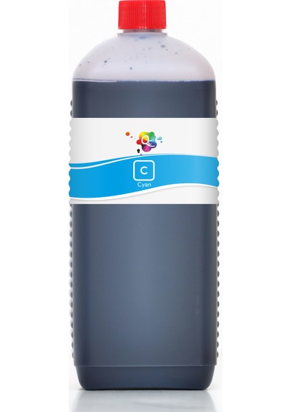 Ricoh GXE5550N Süblimasyon Mürekkebi Pro Serisi 1000ML C Dye-Mavi