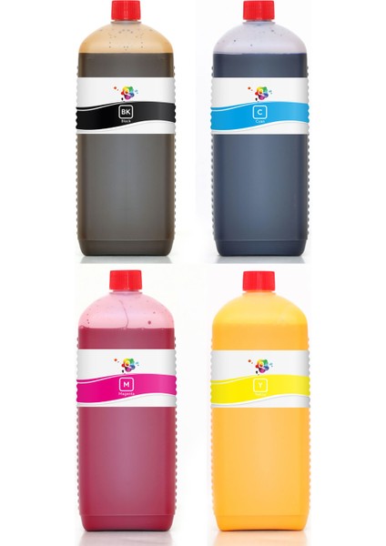 Ricoh GXE3350N Süblimasyon Mürekkebi Pro Serisi 1000ML Set 4 Renk