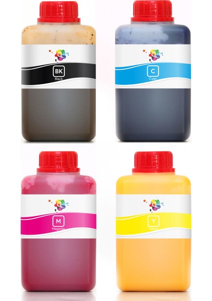 Ricoh GXE2600 Süblimasyon Mürekkebi Pro Serisi 500ML Set 4 Renk