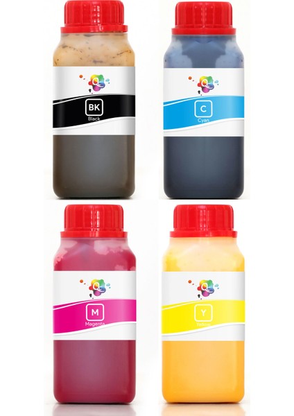 Ricoh SG3110DNW Süblimasyon Mürekkebi Pro Serisi 250ML Set 4 Renk