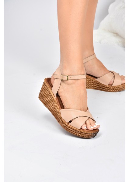 Ten Kadın Dolgu Topuklu Ayakkabı K674192109