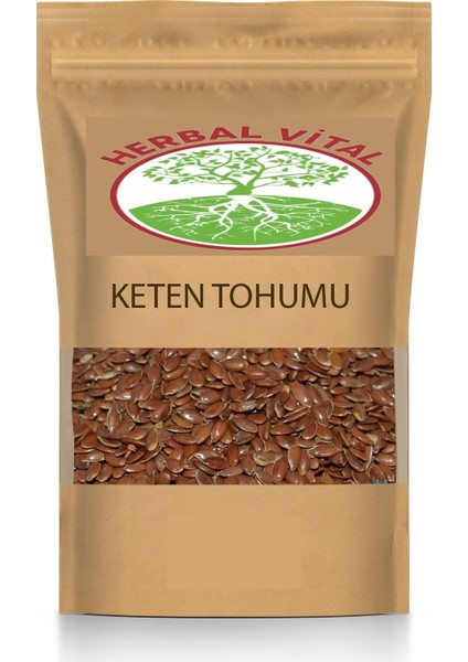 Keten Tohumu Tane 1 kg Ekonomik Boy