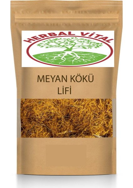 1 kg Meyan Kökü Lif - Liquorice Root Cut