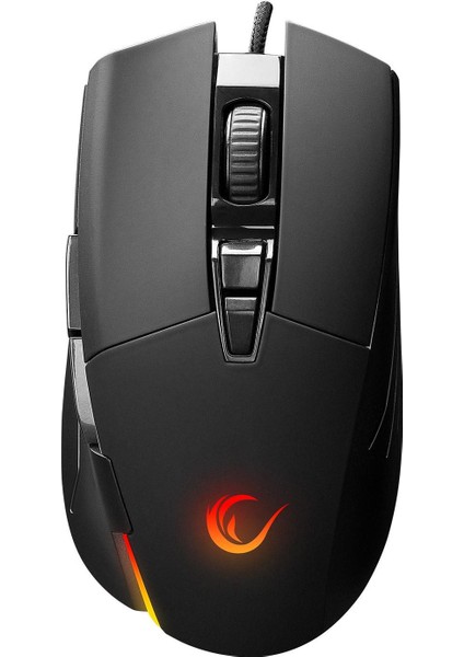 SMX-52 BROKER Usb Siyah RGB Işıklı 7200 Dpi Gaming Oyuncu Mouse