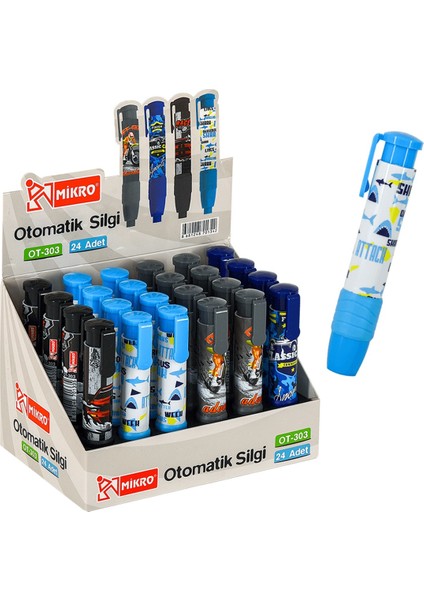 OT-303 Otomatik Basmalı Silgi
