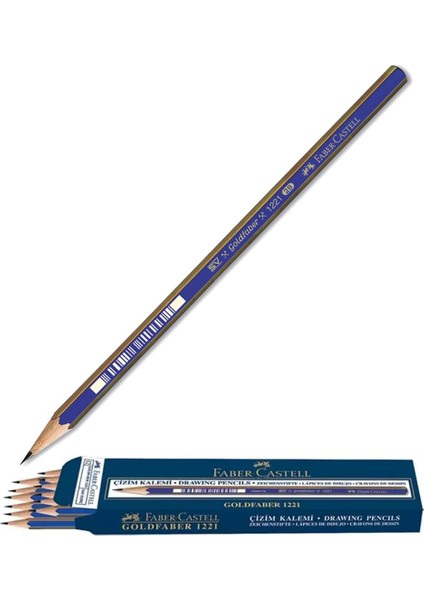 Faber Castell Goldfaber 1221 Dereceli Kalem 2b
