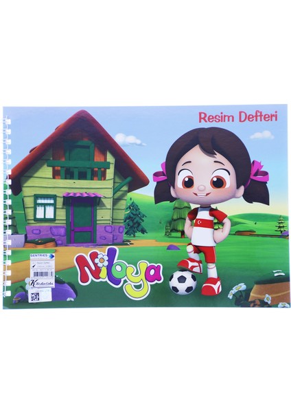Niloya 17X24 cm 15 Yaprak Resim Defteri 41696-3 fiyatları