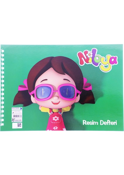 Niloya 17X24 cm 15 Yaprak Resim Defteri 41696-3 modelleri