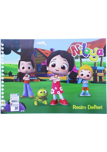 Niloya 17X24 cm 15 Yaprak Resim Defteri 41696-3 fırsatları