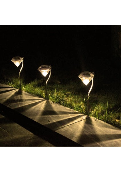 Açık Su Geçirmez Güneş Elmas Avlu Lambası 4led (Yurt Dışından) modelleri