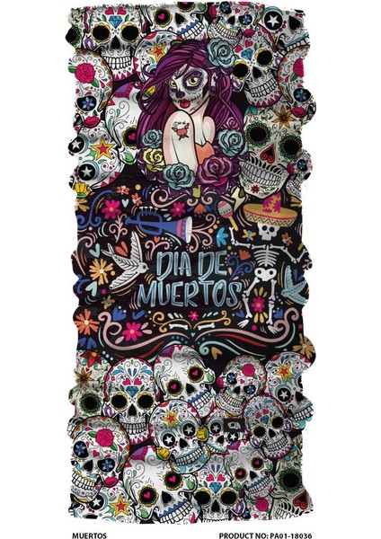 P&p Muertos PA01-18036 Bandana