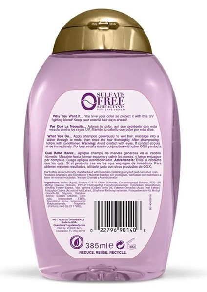 Orchid Oil Renk Koruyucu Şampuan 385 ml fiyatları