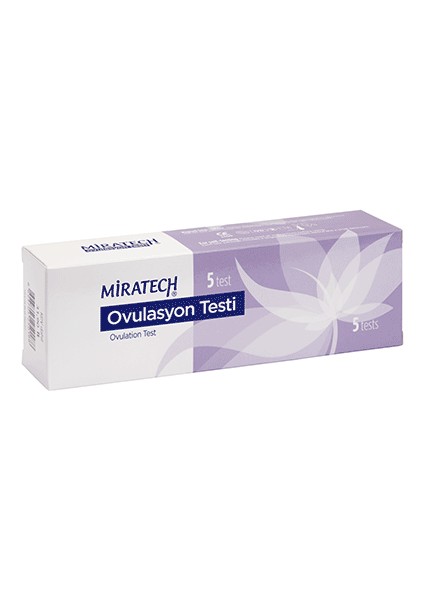 Ovulasyon Testi - Miratech - 5 Adet