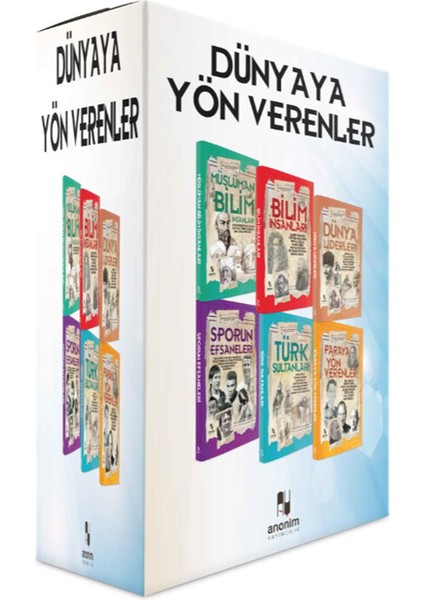 Dünyaya Yön Verenler - 6 Kitap Kutulu