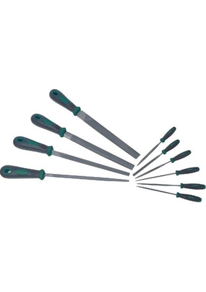 61015 Metal Eğe Seti, 10 Parça