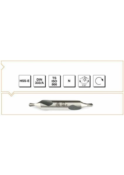 Hss Dın 333 / A Punta Matkabı 1 mm - Form A