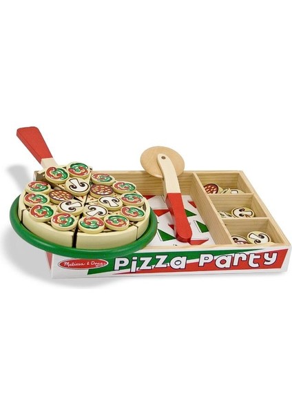 Ahşap Pizza Partisi