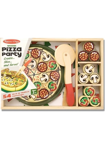Ahşap Pizza Partisi
